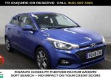 Used 2020 BLUE HYUNDAI I20 for sale in Manchester