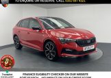 Used 2020 RED SKODA SCALA for sale in Manchester