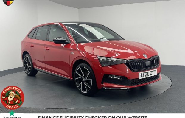 Used 2020 RED SKODA SCALA for sale in Manchester