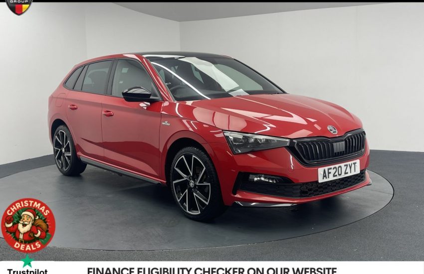 Used 2020 RED SKODA SCALA for sale in Manchester