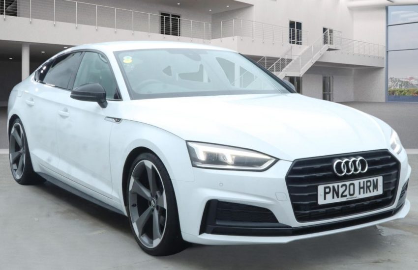 Used 2020 WHITE AUDI A5 for sale in Manchester