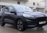 Used 2021 BLACK FORD KUGA for sale in Manchester