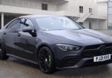 Used 2021 BLACK MERCEDES-BENZ CLA for sale in Manchester