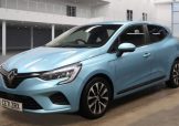 Used 2021 BLUE RENAULT CLIO for sale in Manchester
