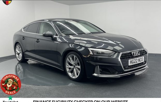 Used 2022 GREY AUDI A5 for sale in Manchester