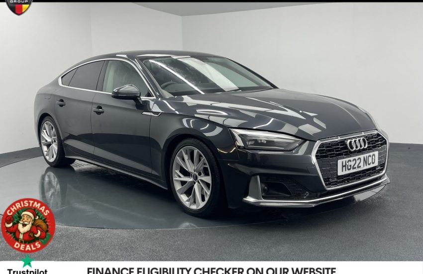 Used 2022 GREY AUDI A5 for sale in Manchester