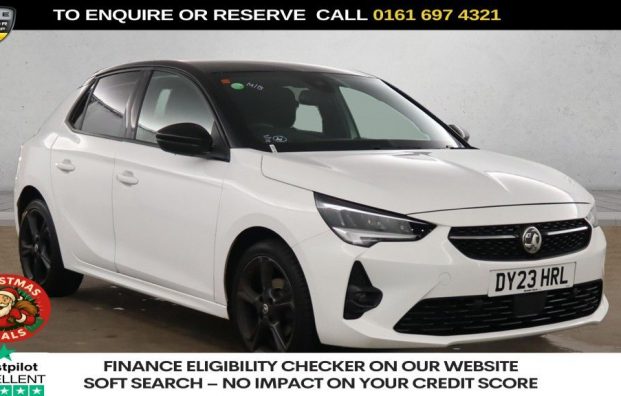 Used 2023 WHITE VAUXHALL CORSA for sale in Manchester