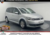 Used 2013 SILVER VOLKSWAGEN TOURAN for sale in Manchester