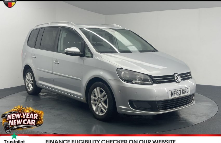 Used 2013 SILVER VOLKSWAGEN TOURAN for sale in Manchester