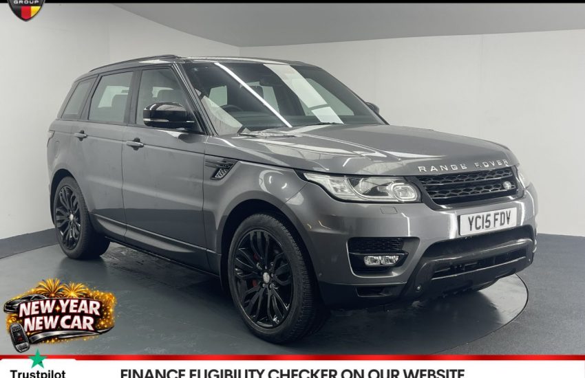 Used 2015 GREY LAND ROVER RANGE ROVER SPORT for sale in Manchester