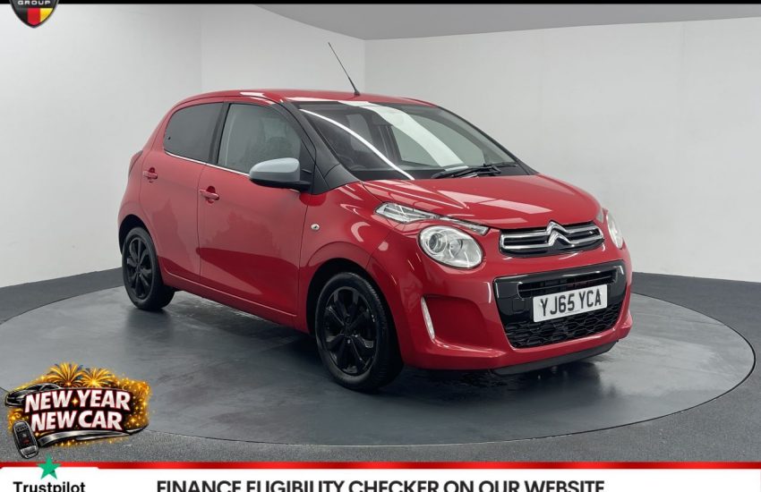 Used 2015 RED CITROEN C1 for sale in Manchester