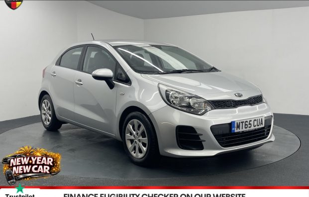 Used 2015 SILVER KIA RIO for sale in Manchester