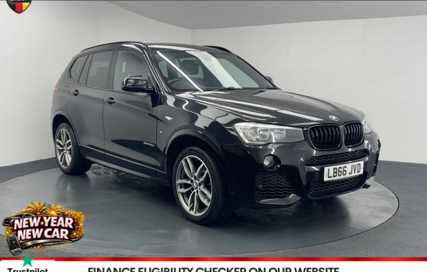 Used 2016 BLACK BMW X3 for sale in Manchester