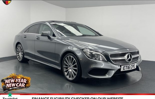 Used 2016 GREY MERCEDES-BENZ CLS CLASS for sale in Manchester