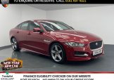 Used 2016 RED JAGUAR XE for sale in Manchester