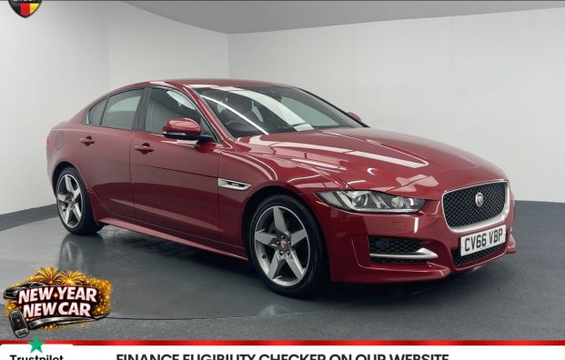 Used 2016 RED JAGUAR XE for sale in Manchester
