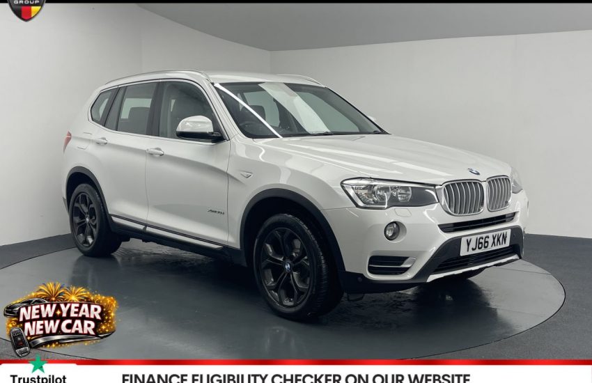 Used 2016 WHITE BMW X3 for sale in Manchester