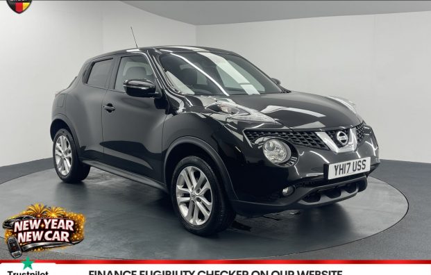 Used 2017 BLACK NISSAN JUKE for sale in Manchester