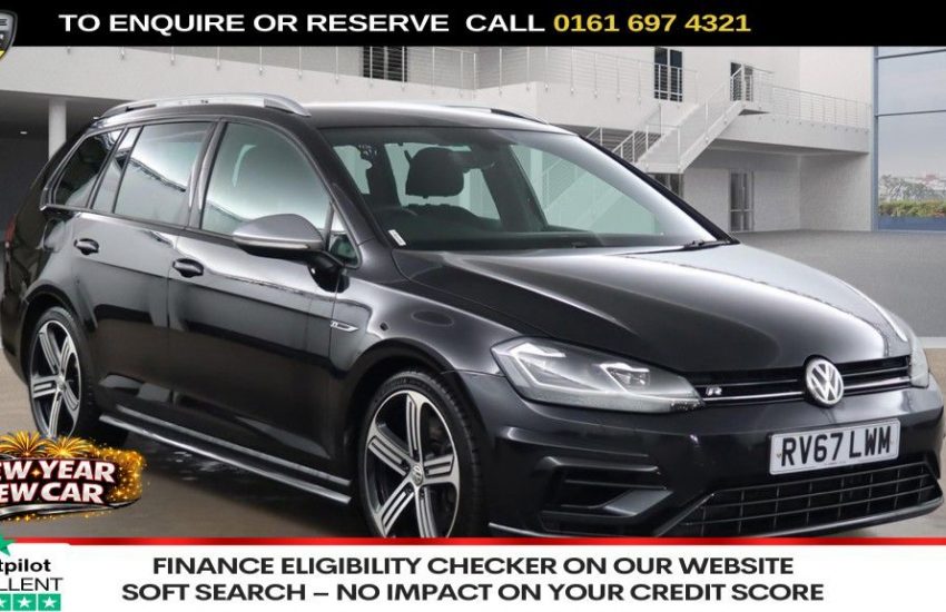 Used 2017 BLACK VOLKSWAGEN GOLF for sale in Manchester