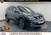 Used 2017 BLUE NISSAN X-TRAIL for sale in Manchester