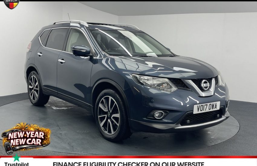 Used 2017 BLUE NISSAN X-TRAIL for sale in Manchester