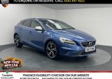 Used 2017 BLUE VOLVO V40 for sale in Manchester