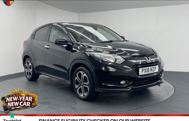 Used 2018 BLACK HONDA HR-V for sale in Manchester