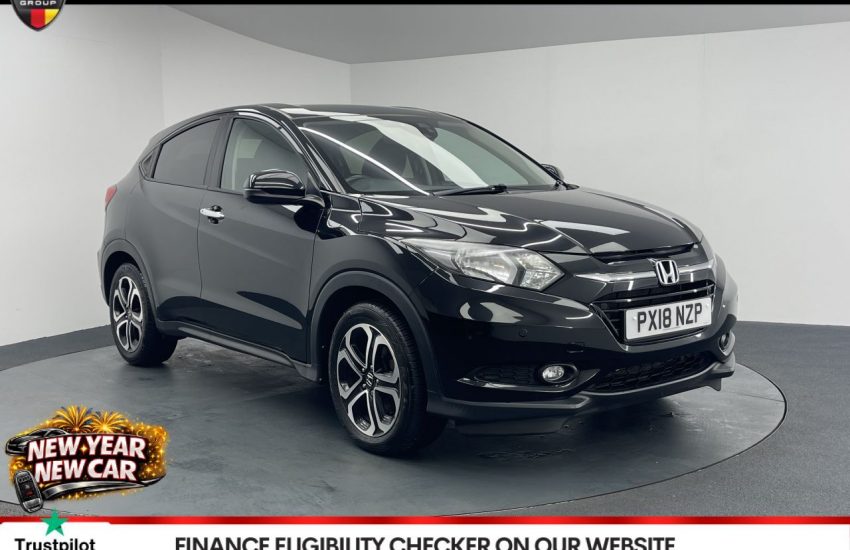 Used 2018 BLACK HONDA HR-V for sale in Manchester