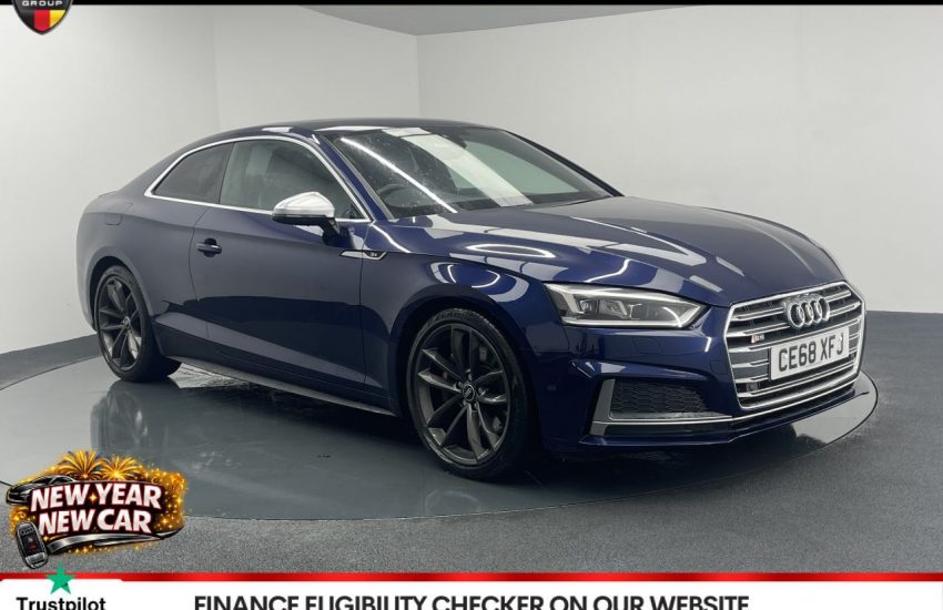 Used 2018 BLUE AUDI S5 for sale in Manchester