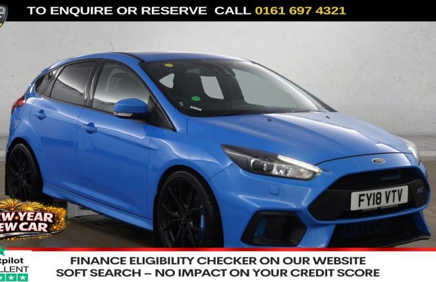 Used 2018 BLUE FORD FOCUS for sale in Manchester