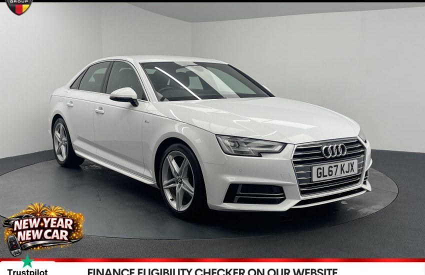 Used 2018 WHITE AUDI A4 for sale in Manchester