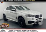 Used 2018 WHITE BMW X6 for sale in Manchester