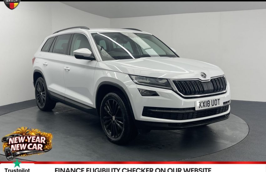 Used 2018 WHITE SKODA KODIAQ for sale in Manchester