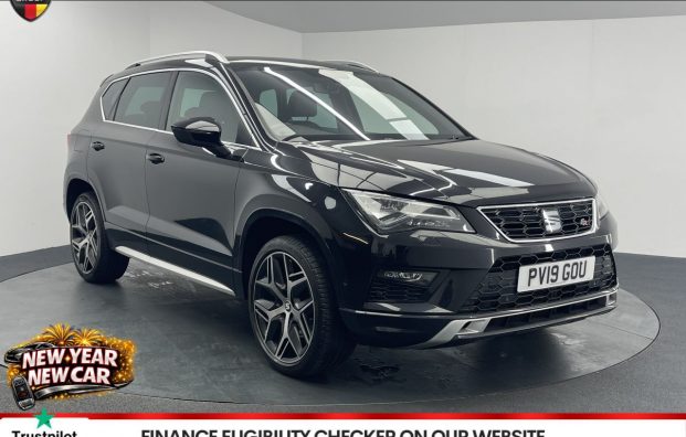 Used 2019 BLACK SEAT ATECA for sale in Manchester