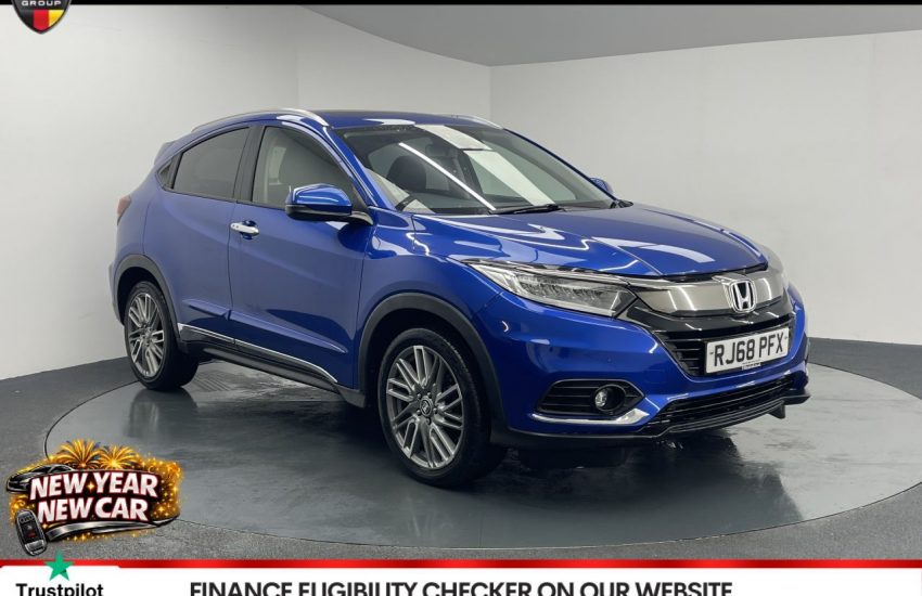 Used 2019 BLUE HONDA HR-V for sale in Manchester