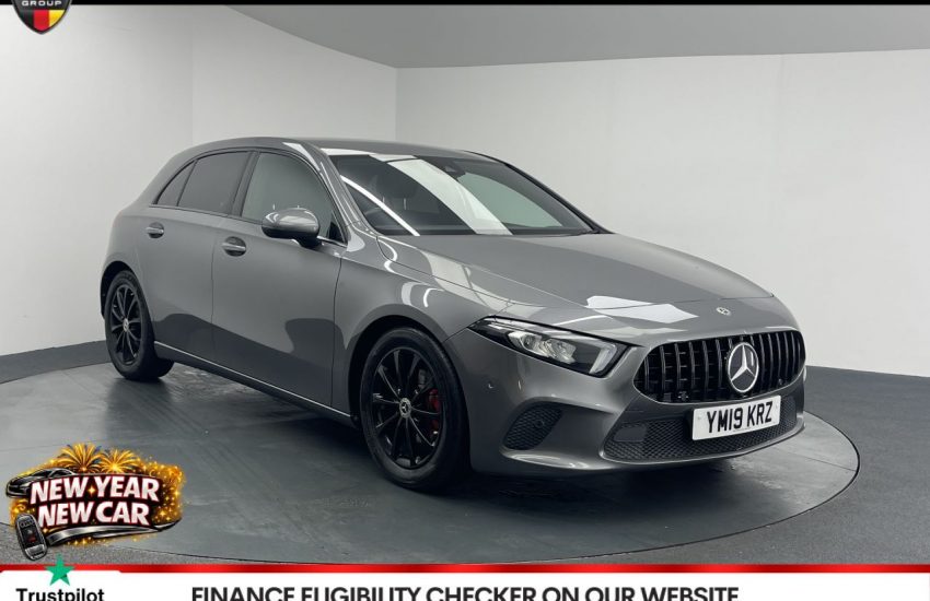 Used 2019 GREY MERCEDES-BENZ A-CLASS for sale in Manchester