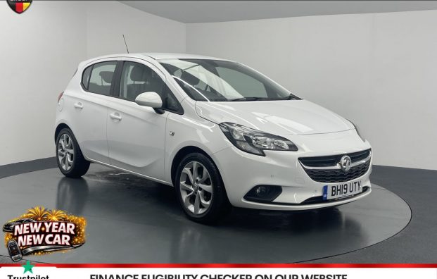 Used 2019 WHITE VAUXHALL CORSA for sale in Manchester
