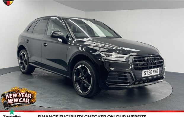 Used 2020 BLACK AUDI Q5 for sale in Manchester