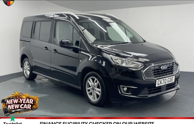 Used 2020 BLACK FORD GRAND TOURNEO CONNECT for sale in Manchester