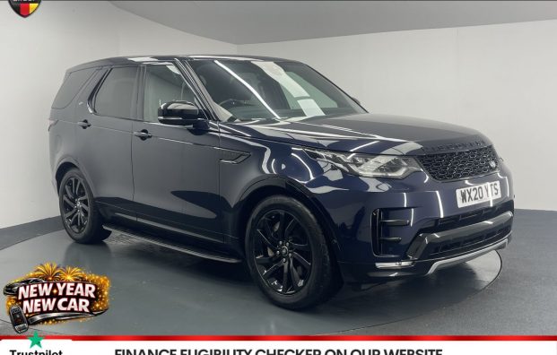 Used 2020 BLUE LAND ROVER DISCOVERY for sale in Manchester