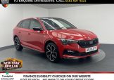 Used 2020 RED SKODA SCALA for sale in Manchester