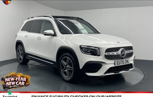 Used 2020 WHITE MERCEDES-BENZ GLB for sale in Manchester