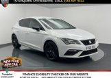 Used 2020 WHITE SEAT LEON for sale in Manchester