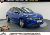 Used 2021 BLUE VAUXHALL CORSA for sale in Manchester