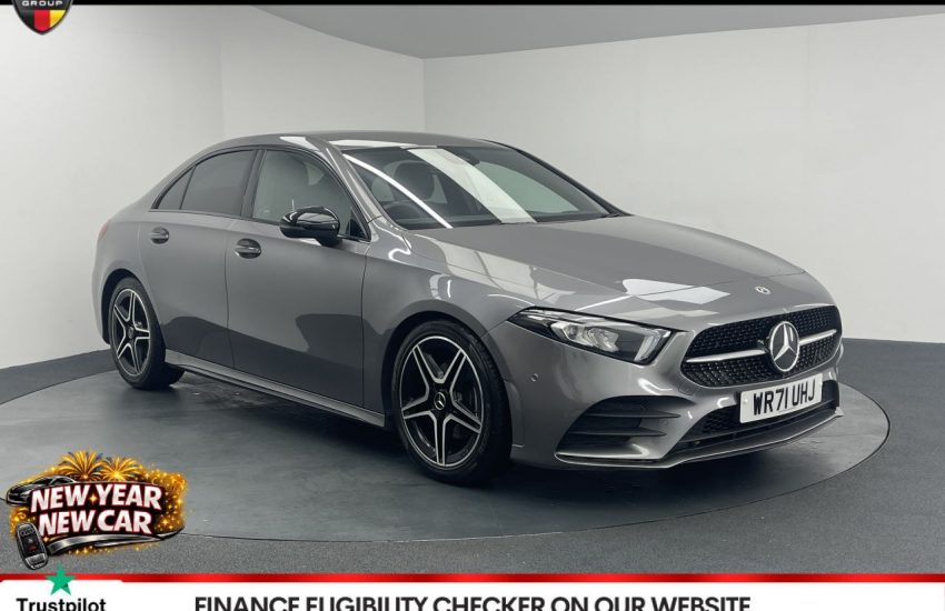 Used 2021 GREY MERCEDES-BENZ A-CLASS for sale in Manchester