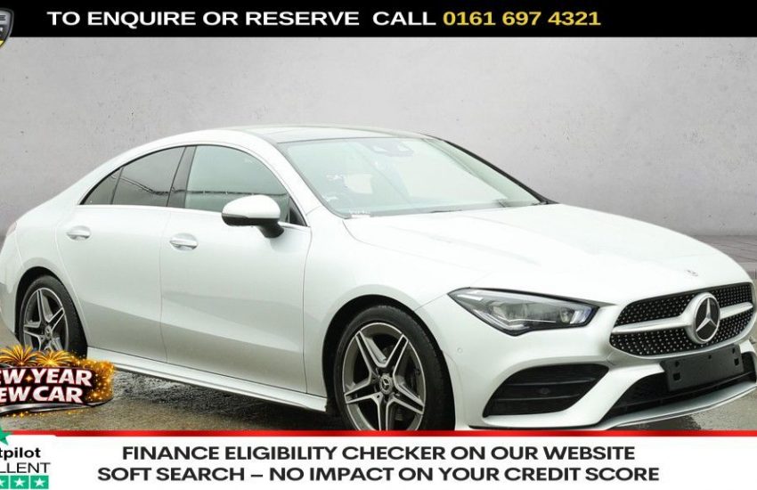 Used 2021 SILVER MERCEDES-BENZ CLA for sale in Manchester