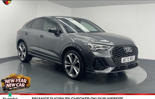 Used 2022 GREY AUDI Q3 for sale in Manchester