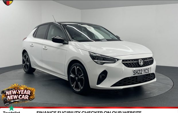 Used 2022 WHITE VAUXHALL CORSA for sale in Manchester