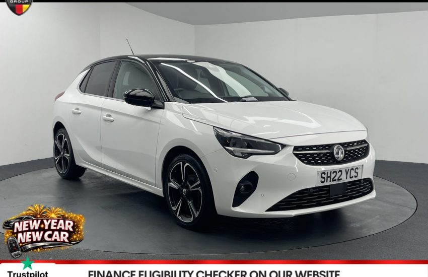 Used 2022 WHITE VAUXHALL CORSA for sale in Manchester