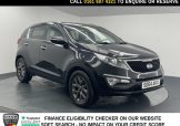 Used 2014 BLACK KIA SPORTAGE for sale in Manchester